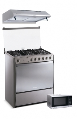 COCINA INDURAMA PARMA KUARZO + CAMPANA + MICROONDAS COCINA INDURAMA PARMA KUARZO + CAMPANA + MICROONDAS